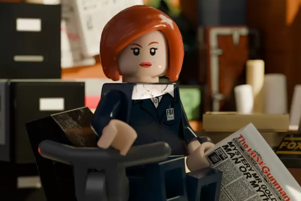 X-Files LEGO Mulder