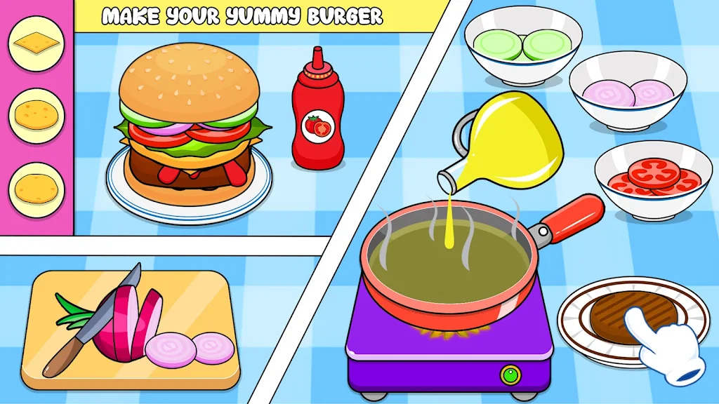 Kitchen Set Cooking Games 스크린샷 1