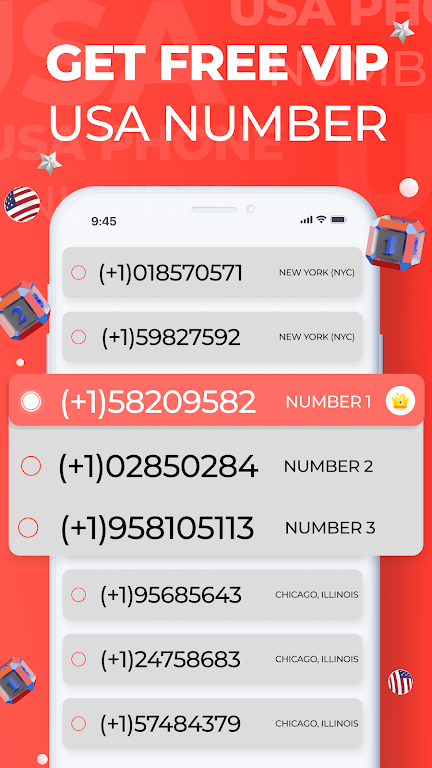 USA Phone Number Receive SMS Screenshot 2