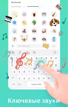 Facemoji Emoji KeyboardDIY Emoji Keyboard Theme Screenshot 3