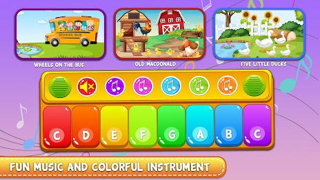 Piano Game: Kids Music Game スクリーンショット 1