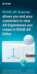 ROAR Augmented Reality App Schermafbeelding 1