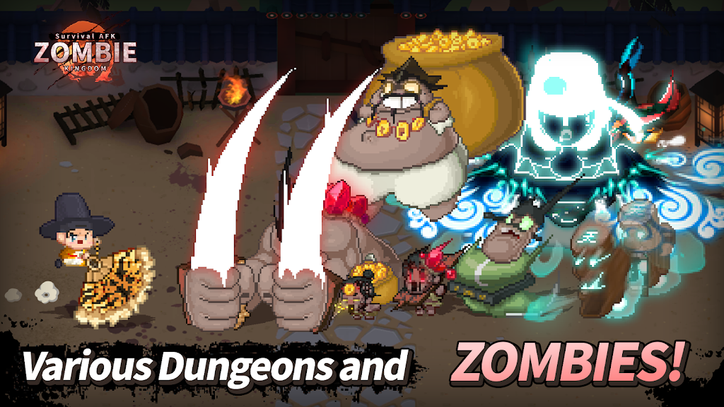 ZOMBIE Kingdom : Idle RPG应用截图第3张