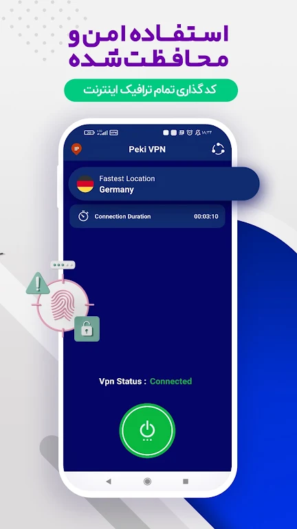 Fast vpn _ Peki vpn Screenshot 4