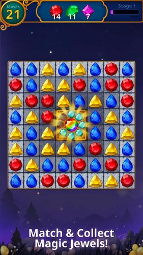 Jewels Magic: Mystery Match3应用截图第1张