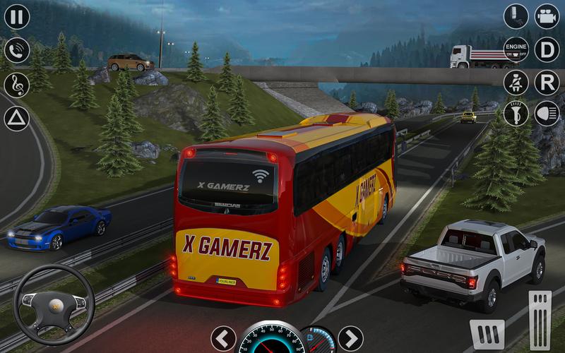 Modern Bus Transport Game 3D Captura de pantalla 2