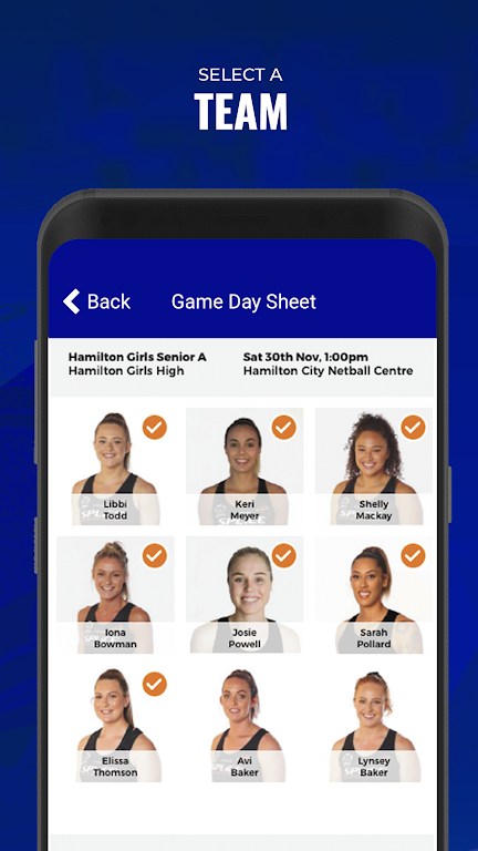 Dunedin Netball Centre Schermafbeelding 4