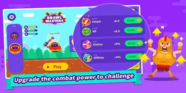 Brawl Masters ဖန်သားပြင်ဓာတ်ပုံ 1