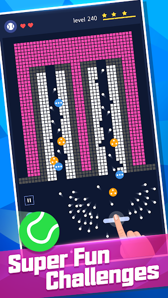 Break Bricks - Bricks Breaker Mod स्क्रीनशॉट 4