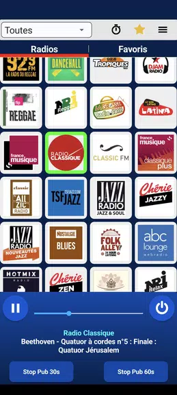 Radios Françaises應用截圖第2張