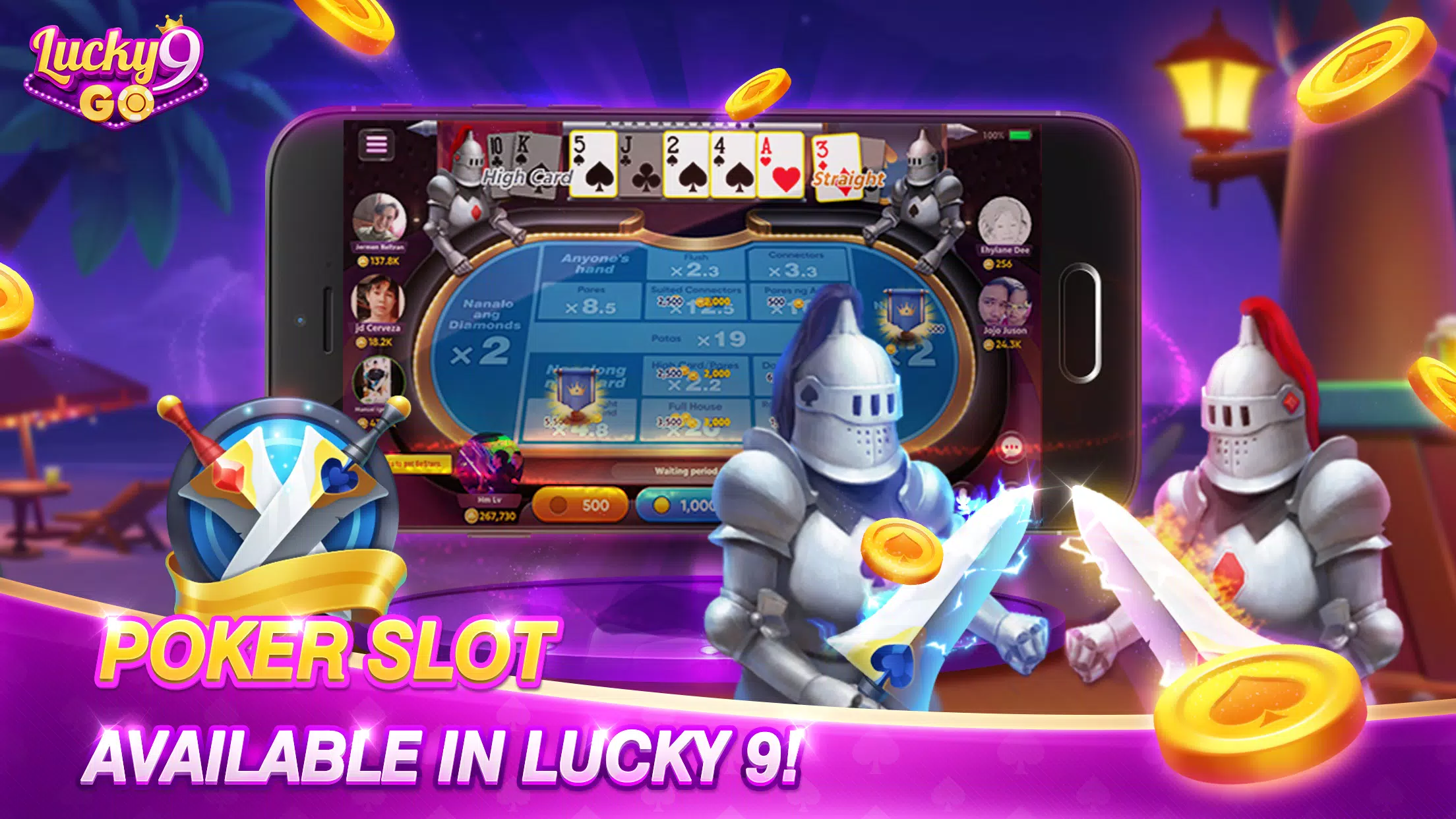 Lucky 9 Go Ảnh chụp màn hình 2