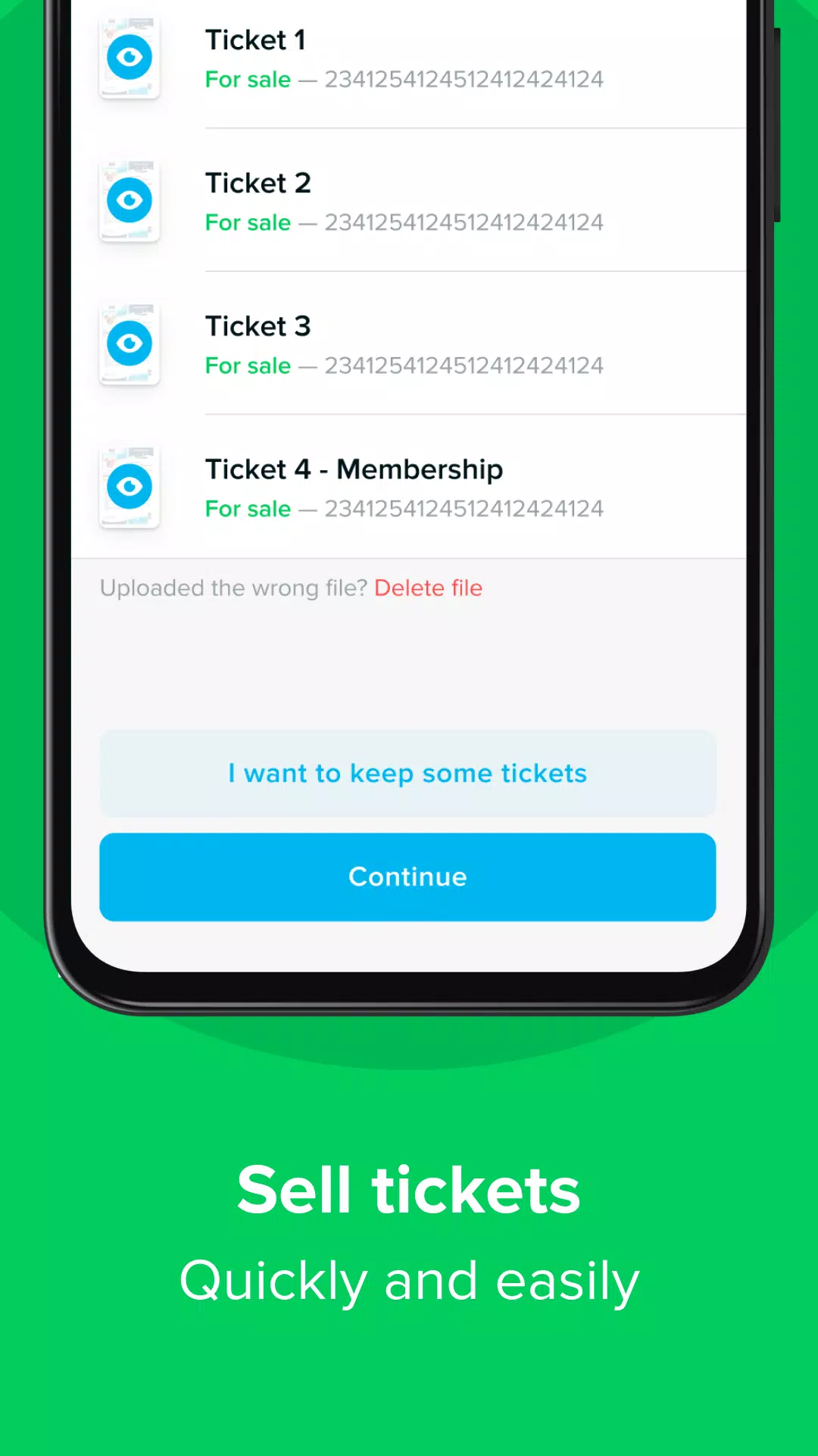 TicketSwap Screenshot 4