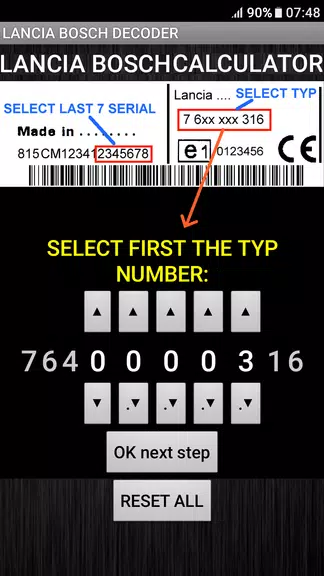 Bosch Lancia Radio Code Decode Screenshot 1