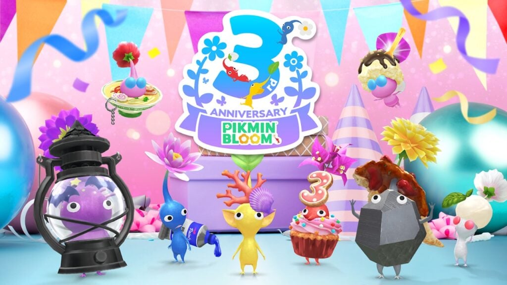 Pikmin Bloom Sambut Ulang Tahun dengan Cupcake & Party Walks