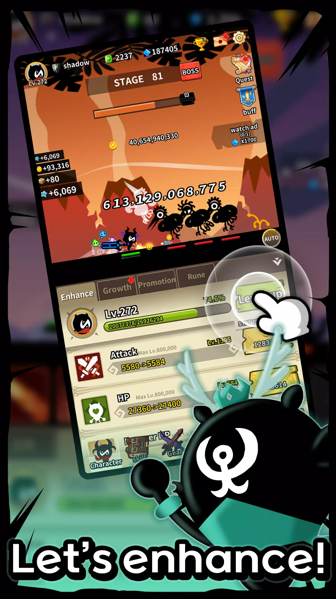 Demon Hero season2: Idle RPG 스크린샷 4