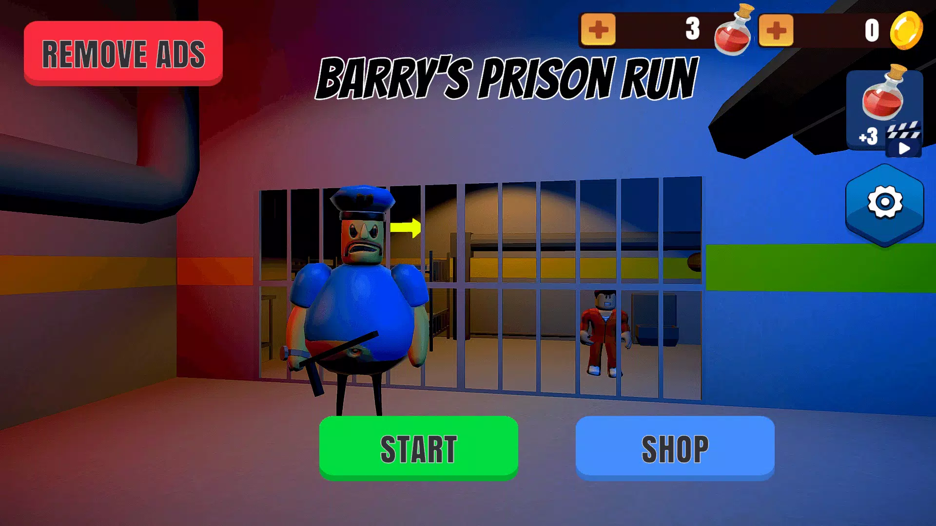 Obby Prison Escape স্ক্রিনশট 1