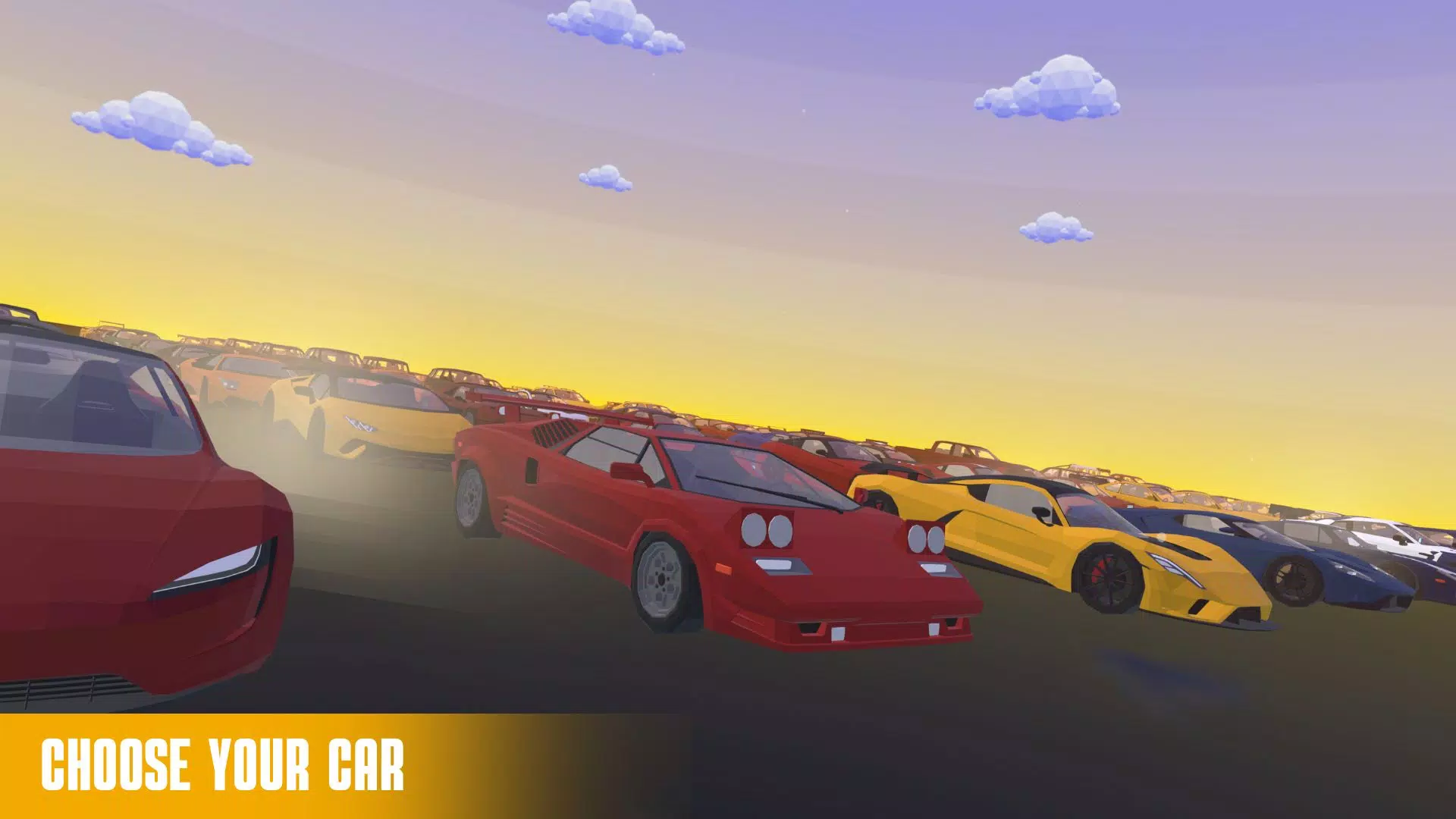 Drag Racing Polygon 3D + Cases Screenshot 2