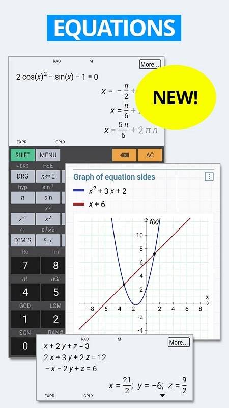 HiPER Scientific Calculator Capture d'écran 1