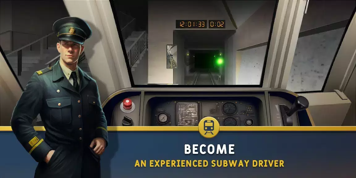 Train Simulator: subway, metro Capture d'écran 3