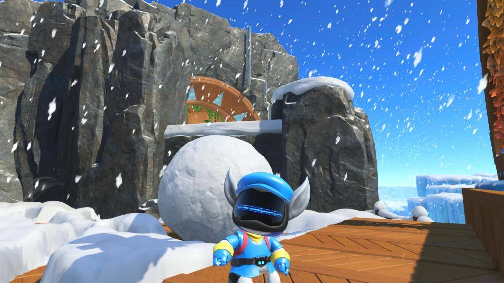 Portail secret de repas congelés à Astro Bot