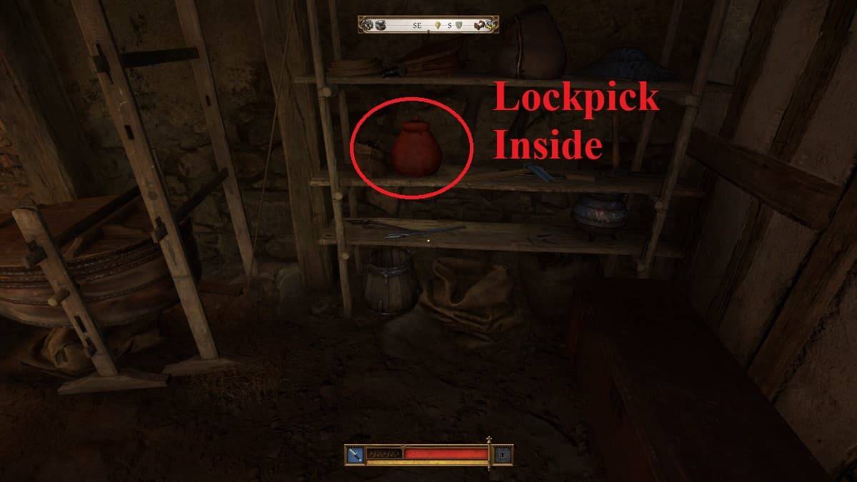 TROSKY LOCKPICK Lokasi di Kerajaan Come Deliveance 2