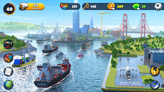 Port City: Ship Tycoon 2023 Скриншот 4