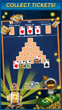 Pyramid Solitaire - Make Money ภาพหน้าจอ 2