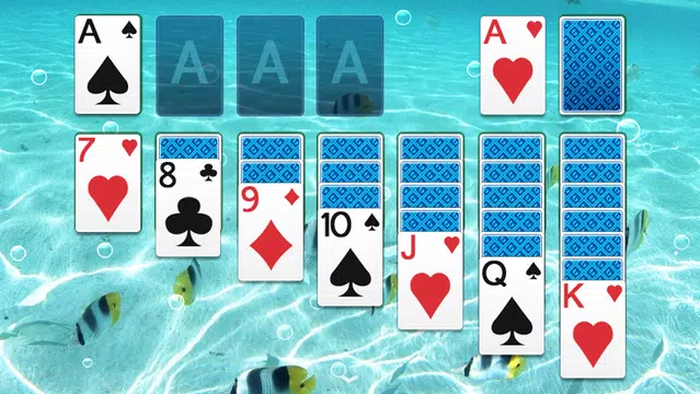 Solitaire: Ocean Blue Capture d'écran 4