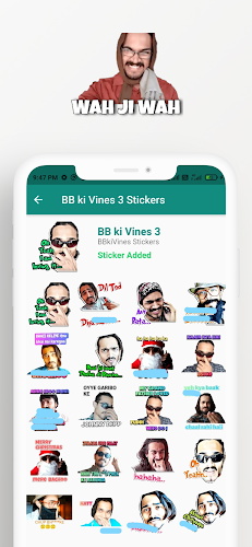 BB Ki Vines Stickers Zrzut ekranu 3