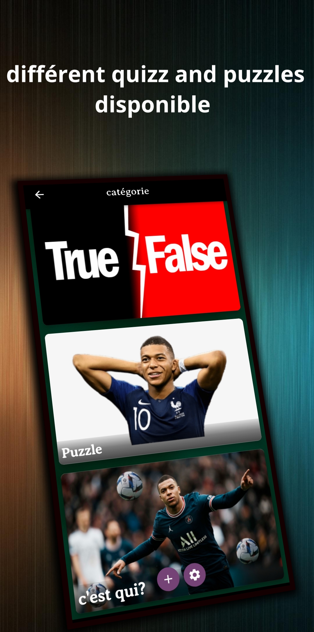 Quiz Kilian Mbappé ဖန်သားပြင်ဓာတ်ပုံ 3