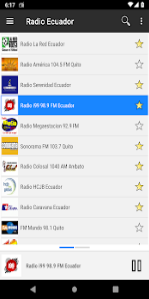 RADIO ECUADOR : Free Ecuadorian stations live應用截圖第2張