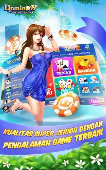 Domino QiuQiu Free - No. 1 di Indonesia Screenshot 1