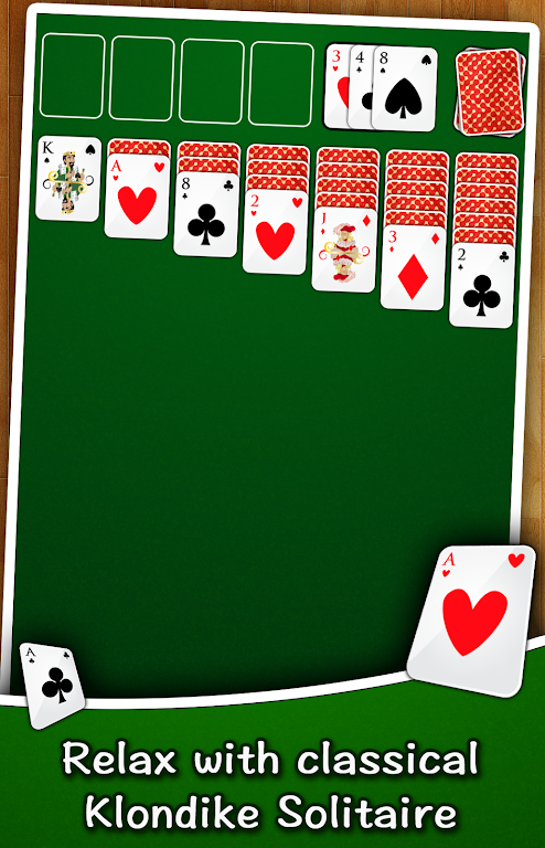 Solitaire FRVR - Big Cards Classic Klondike Game Captura de tela 1