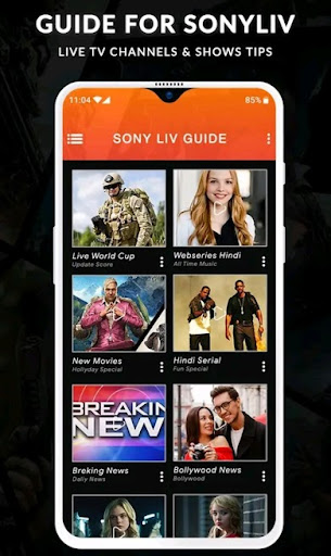 SonyLiv - Live TV Shows, Cricket & Movies Guide Schermafbeelding 3