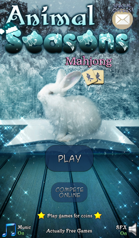 Hidden Mahjong: Animal Seasons ภาพหน้าจอ 1
