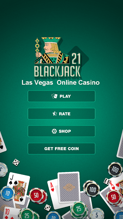 BlackJack 21: Las Vegas  Online Casino Game Captura de pantalla 1
