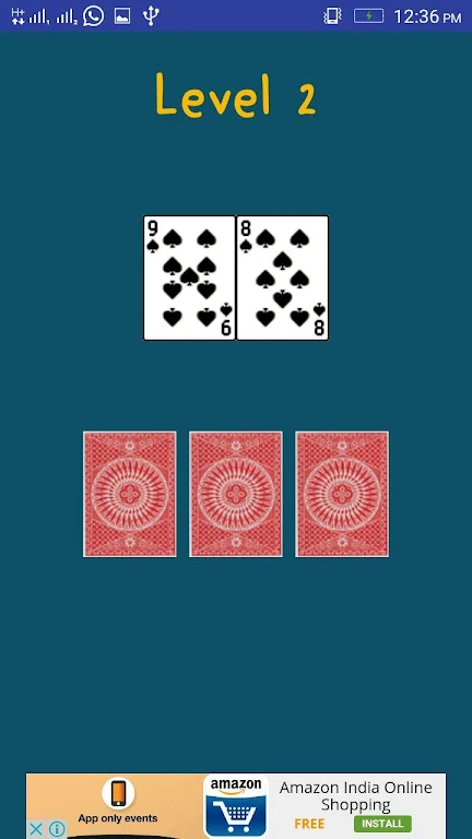 Guessing Card Ảnh chụp màn hình 3