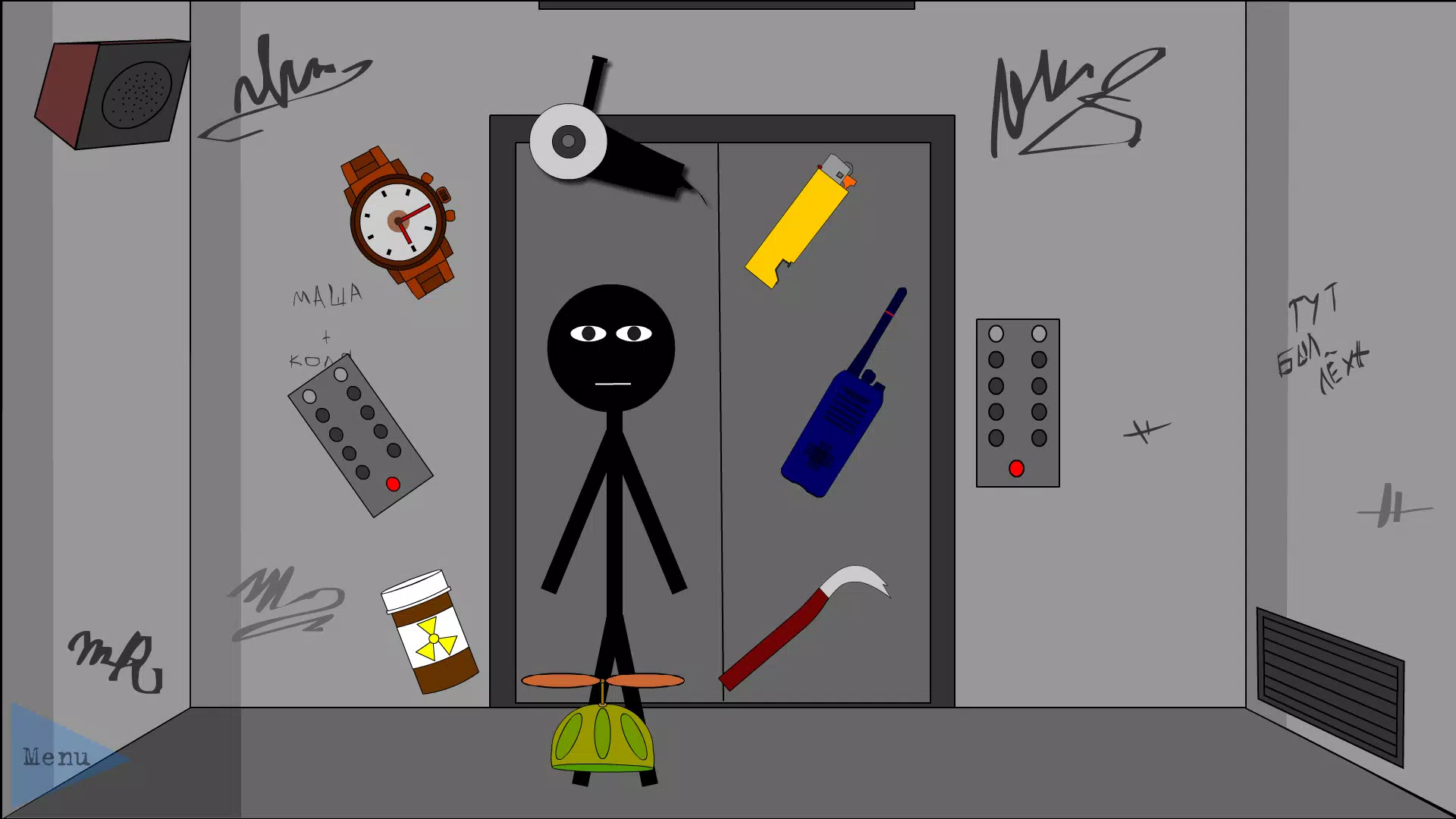 Stickman Escape Lift Ảnh chụp màn hình 1