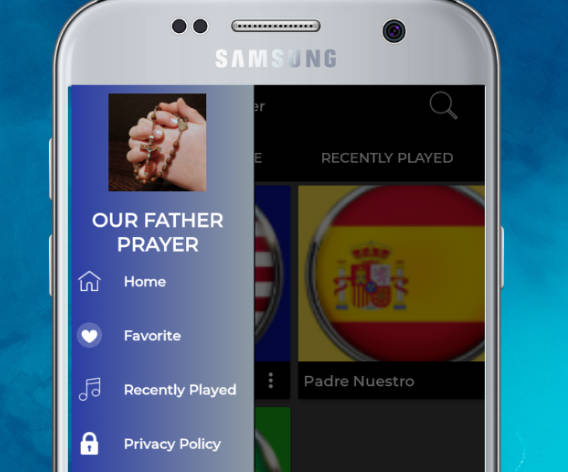 Our Father Prayer Audio Tangkapan skrin 3