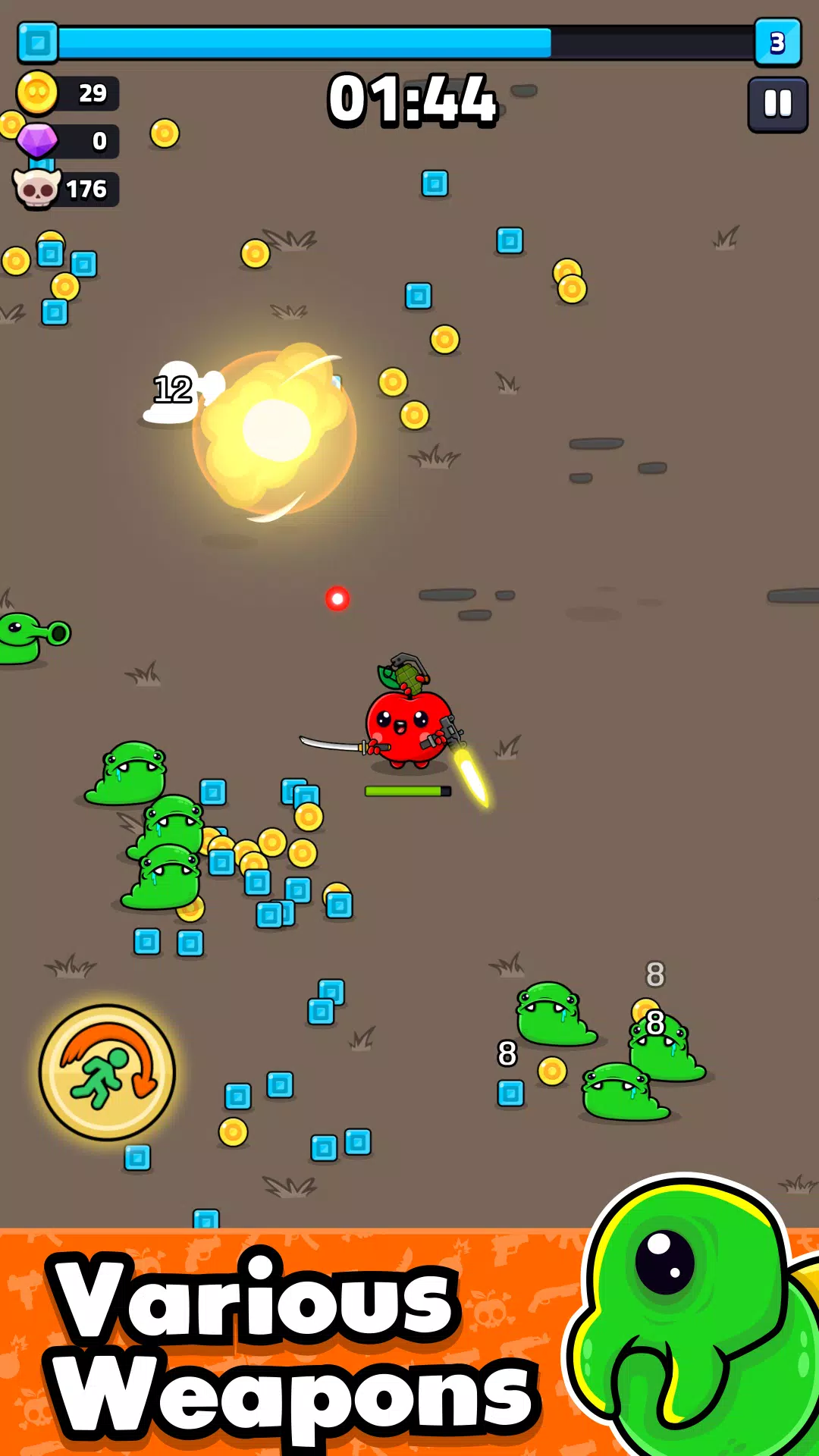 Schermata Apple Grapple 4