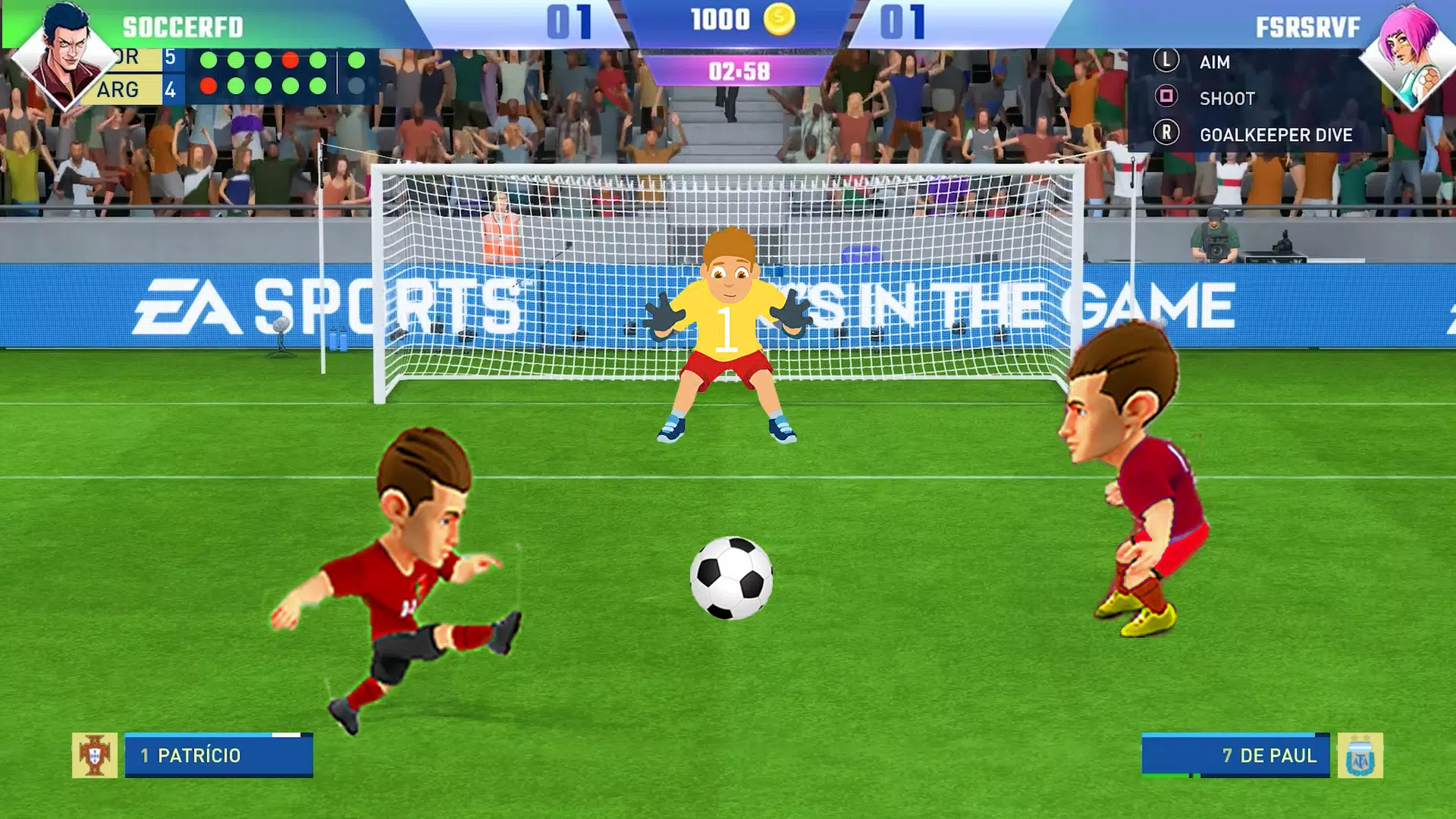 Mini Football Games Offline Screenshot 1