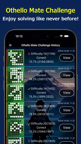 Othello Quest - Online Othello স্ক্রিনশট 4