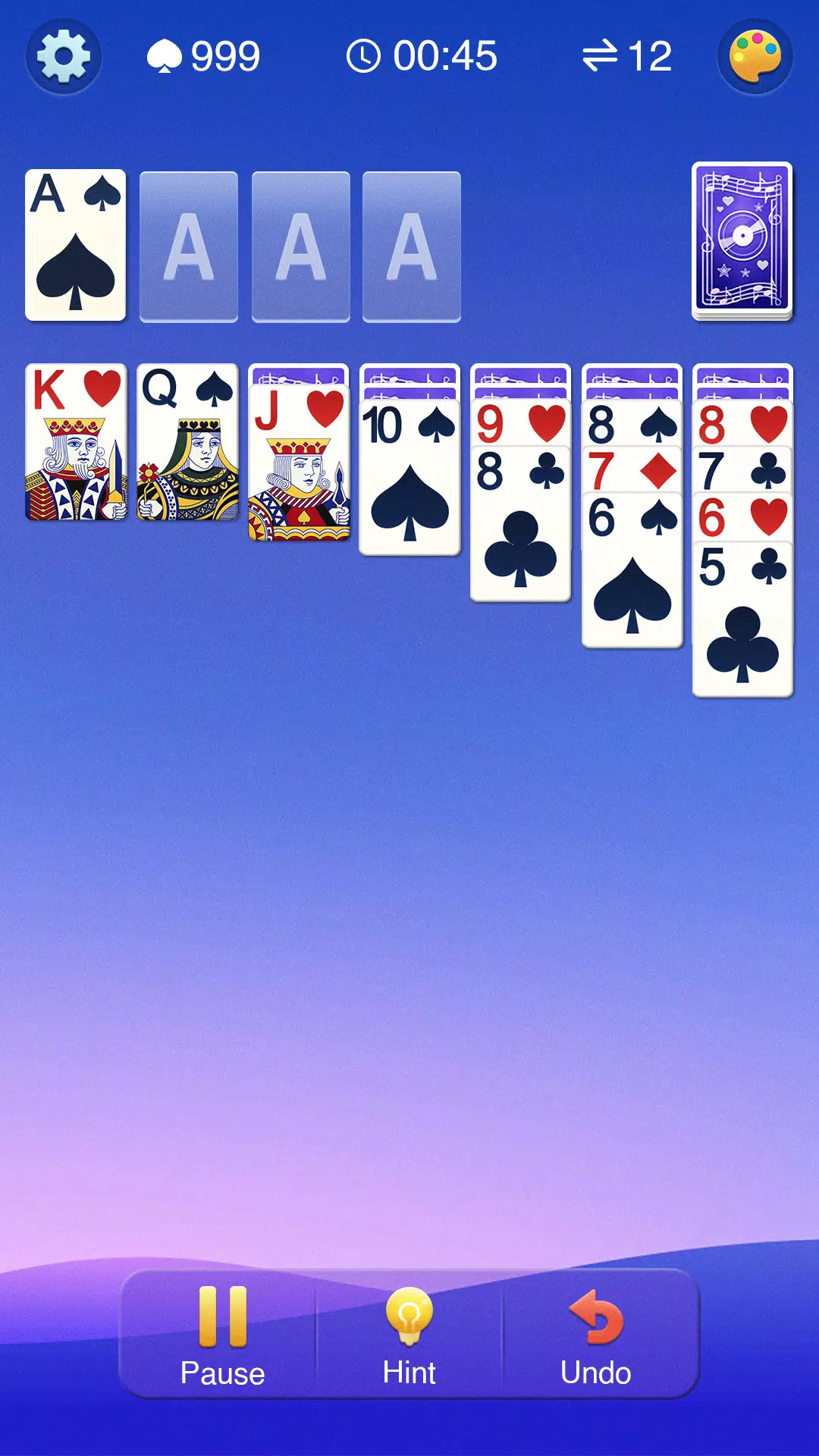 Schermata Solitaire Card Game 2