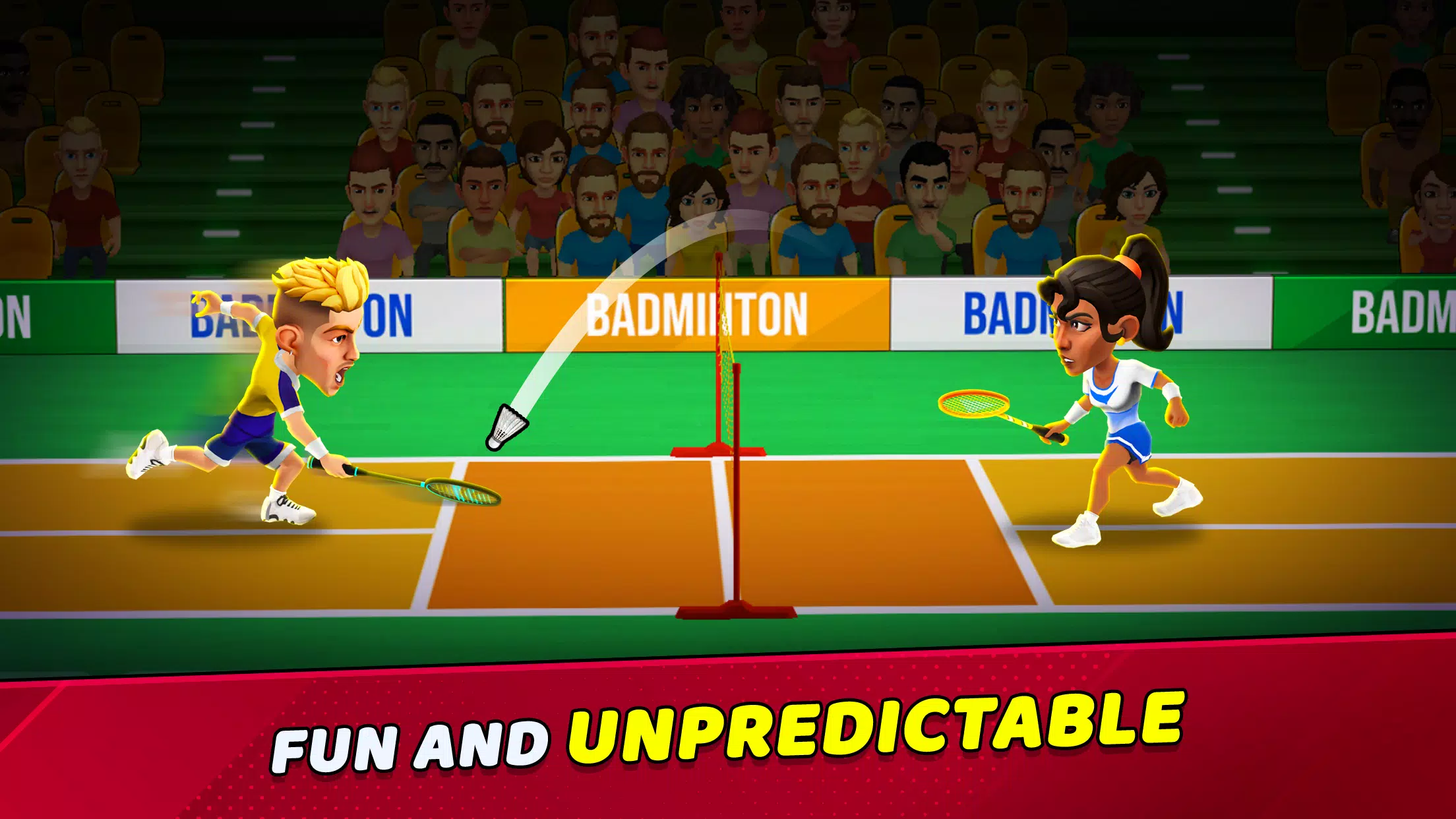 Badminton Clash 3D स्क्रीनशॉट 2