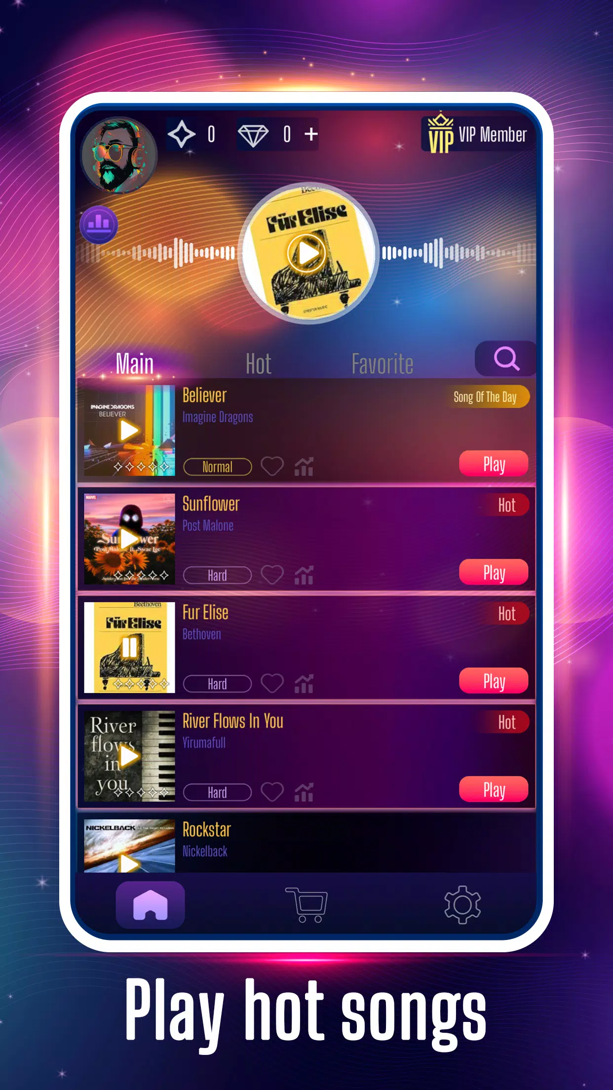 Tap Tap Hero: Be a Music Hero Schermafbeelding 1