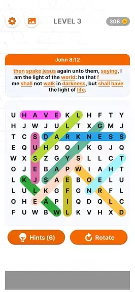 Bible Verse Search-Word Search 스크린샷 4