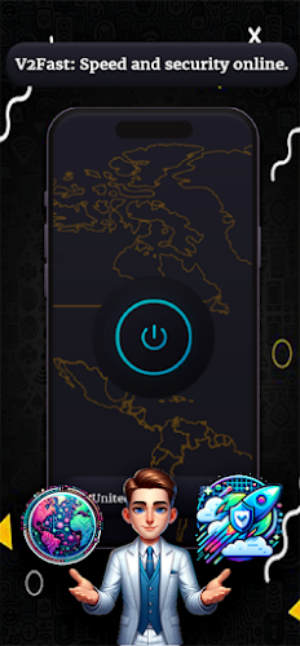 V2Fast VPN V2Ray: Fast Safe应用截图第1张