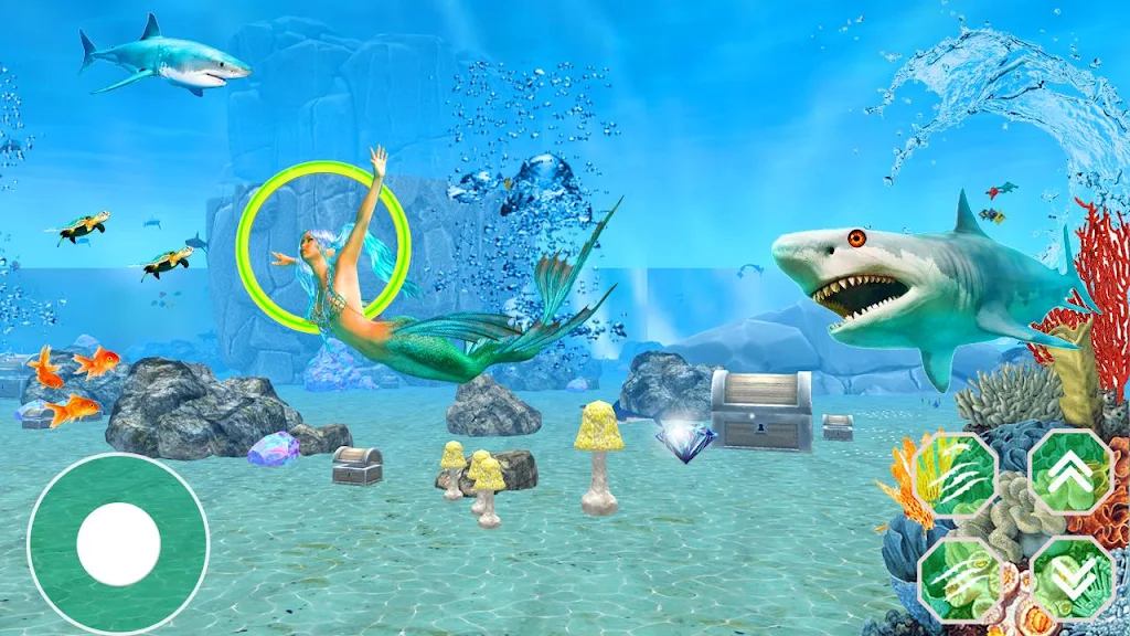 Mermaid Princess simulator 3D Screenshot 3