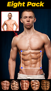 Six pack abs editor for Men Screenshot 1