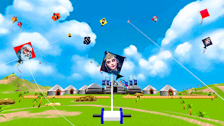 Osman Gazi kite flying 3d game Captura de tela 4